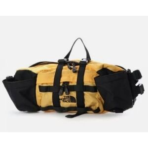 Rare The North Face Vintage 1990’s Waterproof Lumberpack / Fanny Pack Yellow Blk